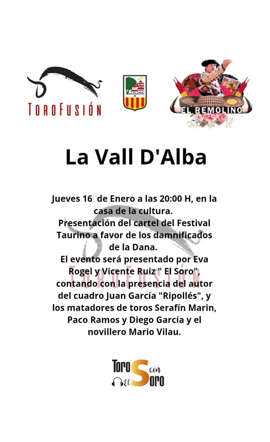 Presentacion festival Val DAlba