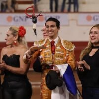 Oreja y trofeo en disputa para César Ruiz en la novillada del Cristo Negro del Encino en Aguascalientes