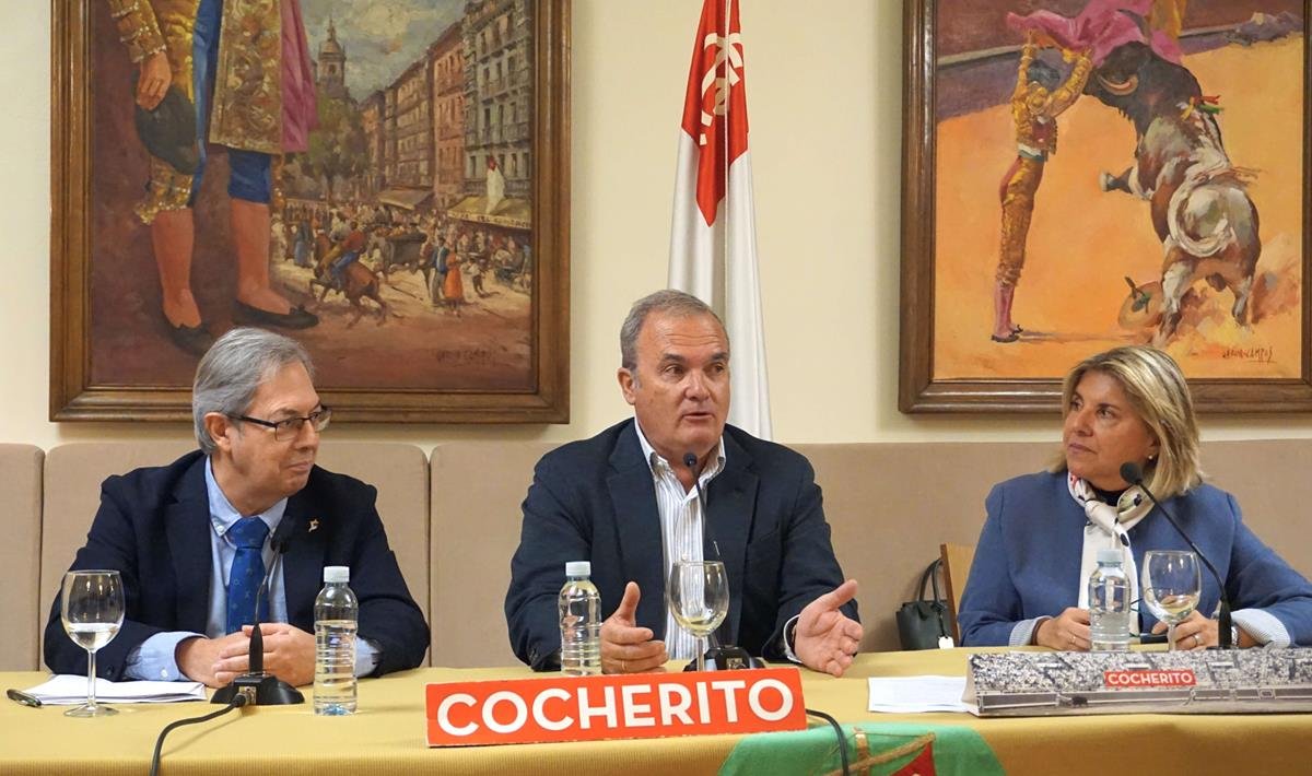 Ricardo del Río, en el Club Cocherito de Bilbao