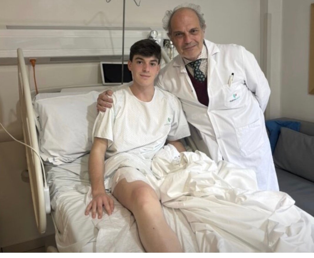 Sergio Rollón ha superado con éxito su cuarta operación