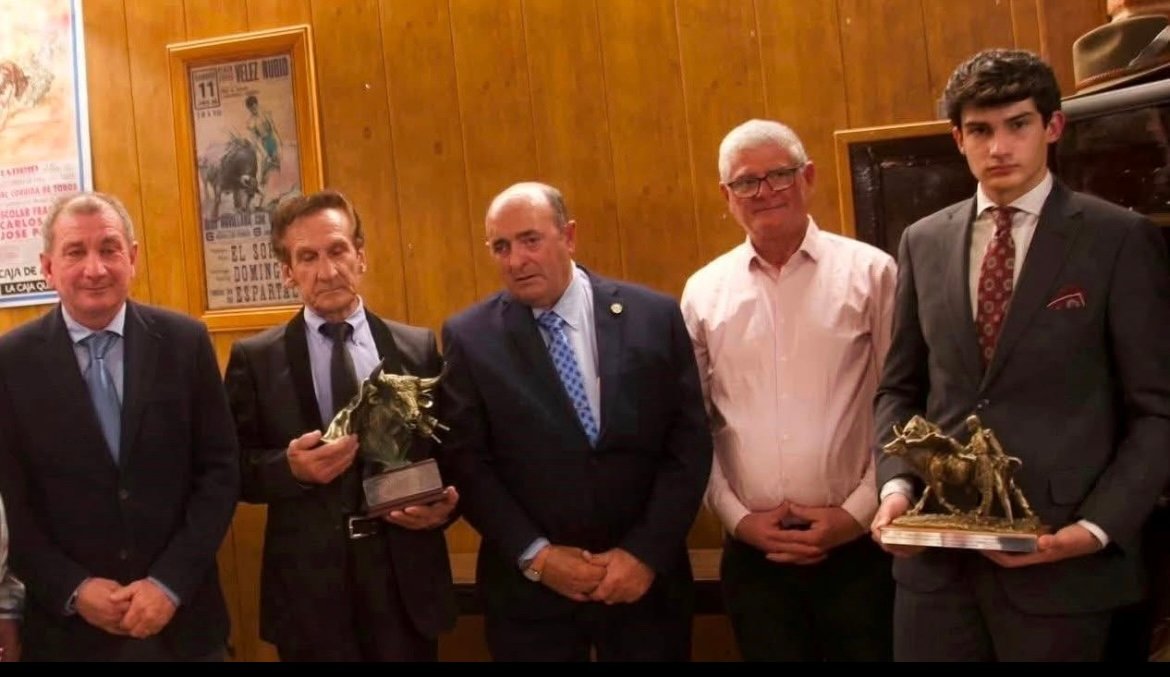 La Asociación Taurina Pepín Liria de Velez Rubio entregó sus XXXI Premios Taurinos