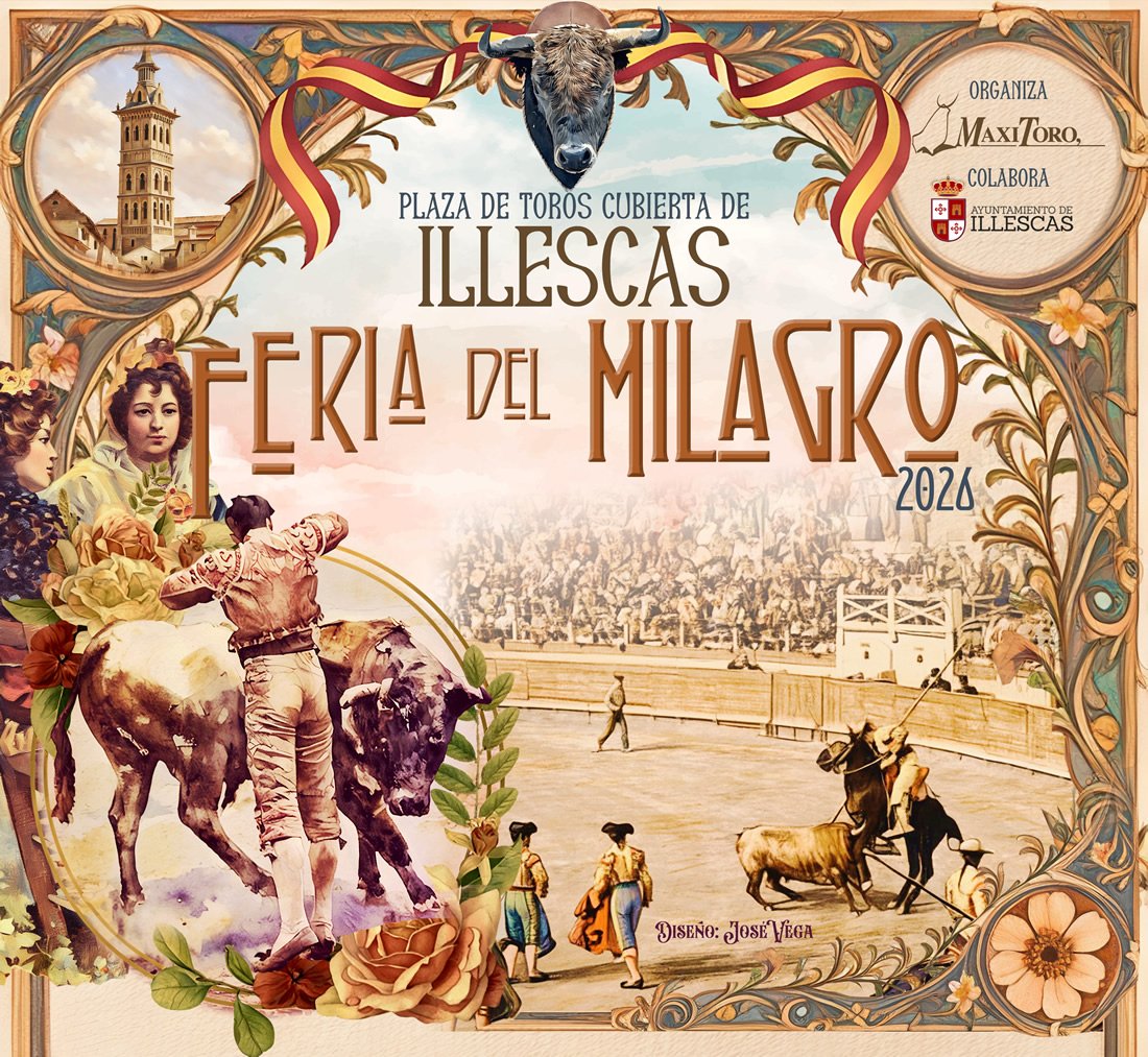 La Feria del Milagro 2026 desvela su imagen: un guiño al toreo antiguo