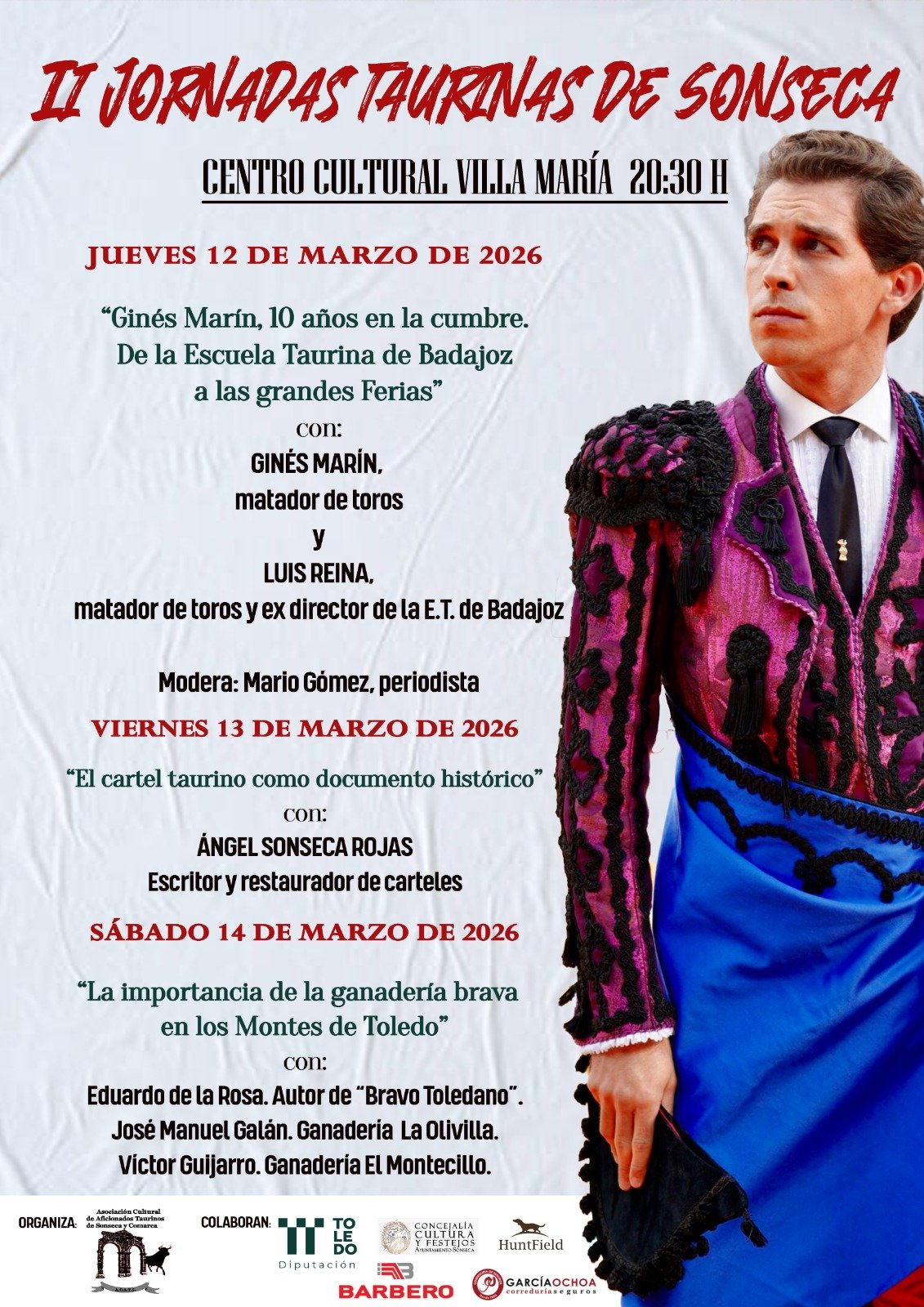 II Jornadas Taurinas de Sonseca organizadas ACATS