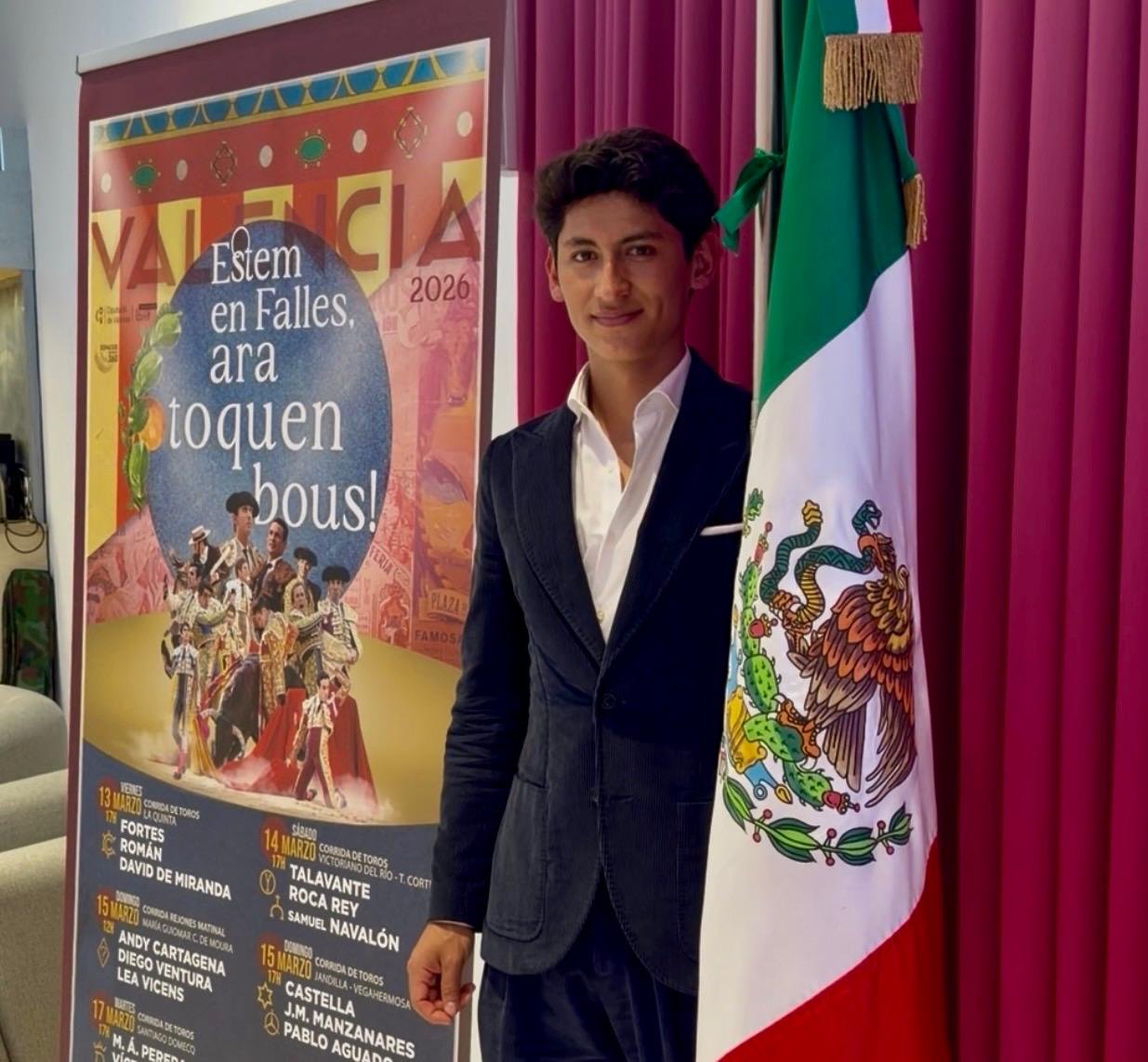 Cuenta atrás para el debut de Emiliano Osornio en Valencia