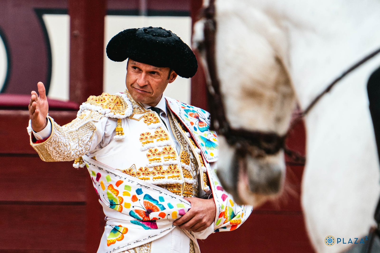 Antonio Ferrera con Dolores Aguirre, la primera de sus tres apuestas en Madrid