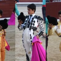 Ovación por coleta en la novillada de Antonio Palla en Madrid