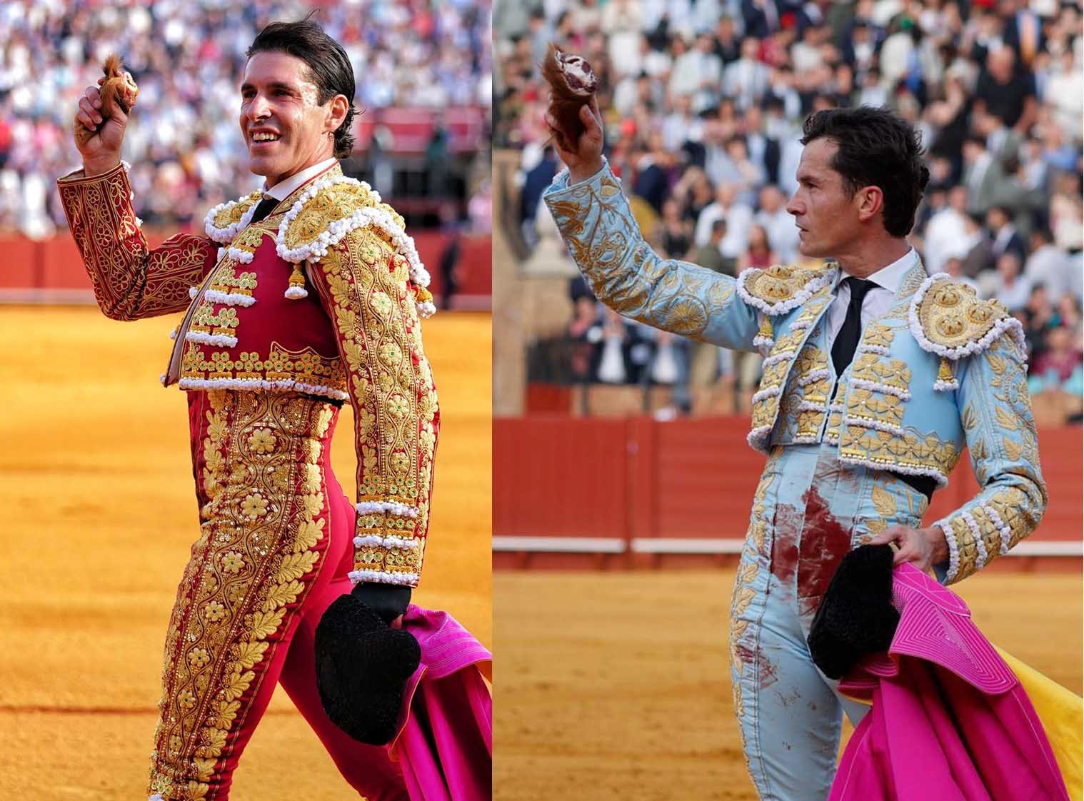 Sevilla : Talavante y Luque, oreja por coleta
