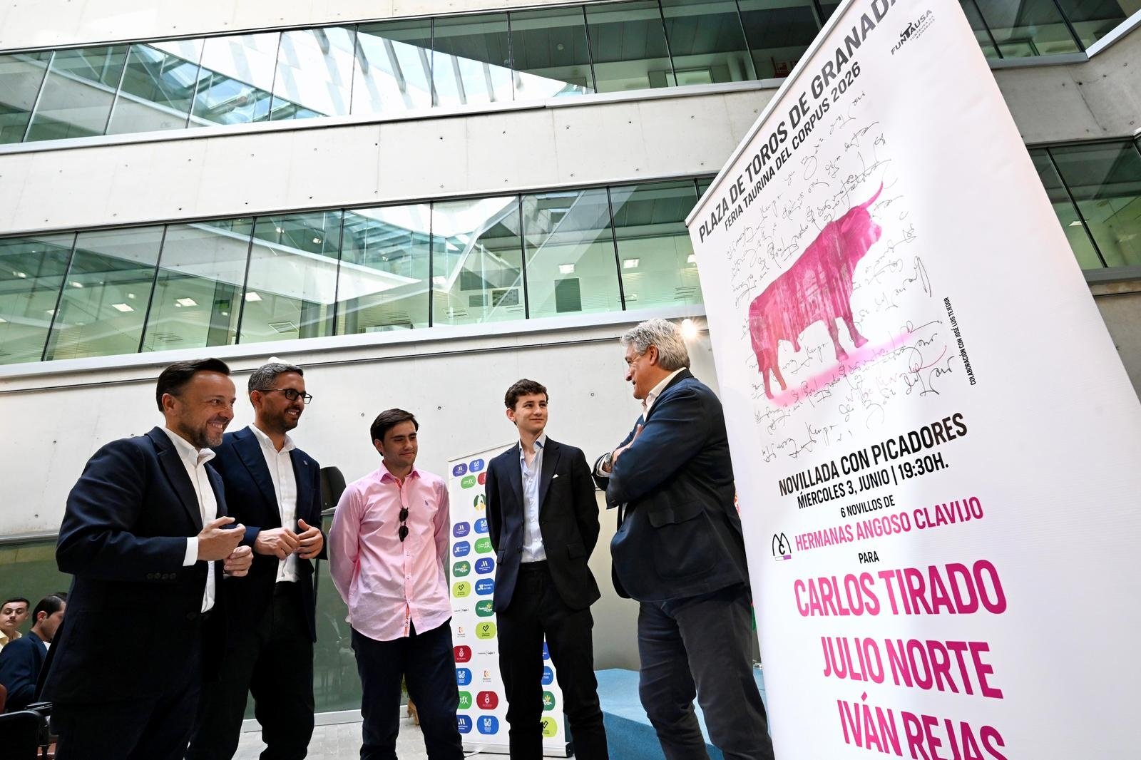 Presentada en la Diputación de Granada la novillada inaugural de la Feria del Corpus 2026