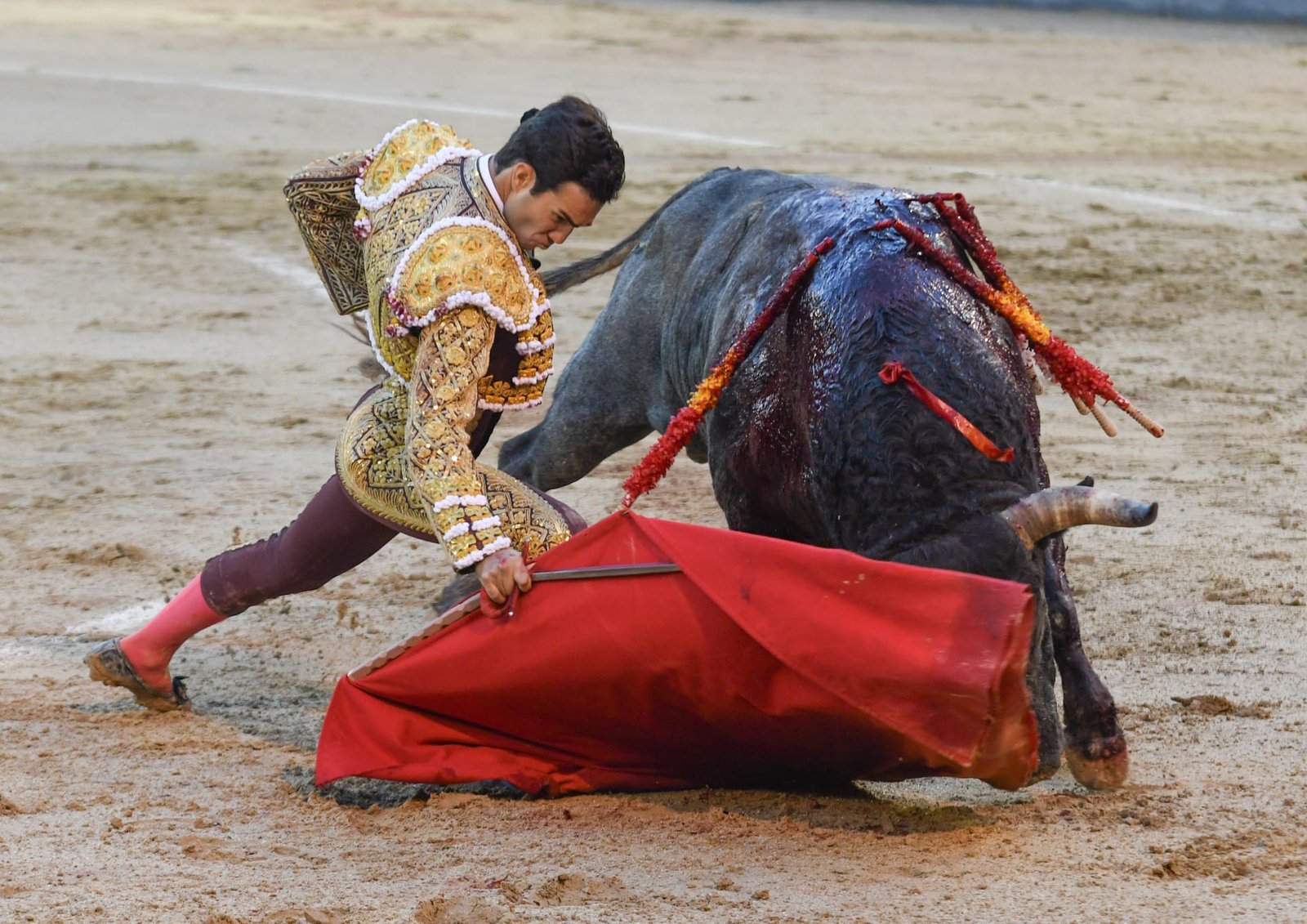 Cinco mansos y una faena de Rufo en Madrid.