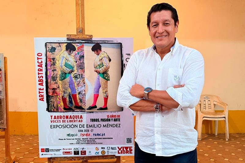 Emilio Méndez presentará la Exposición fotográfica-pictórica “15 años de Toros, Pasión y Arte” en Las Ventas durante la Feria de San Isidro
