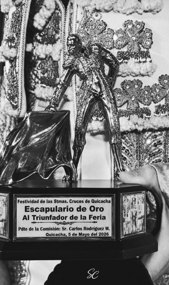 Fernando Adrián se alza como triunfador del Escapulario de Oro en Quicacha