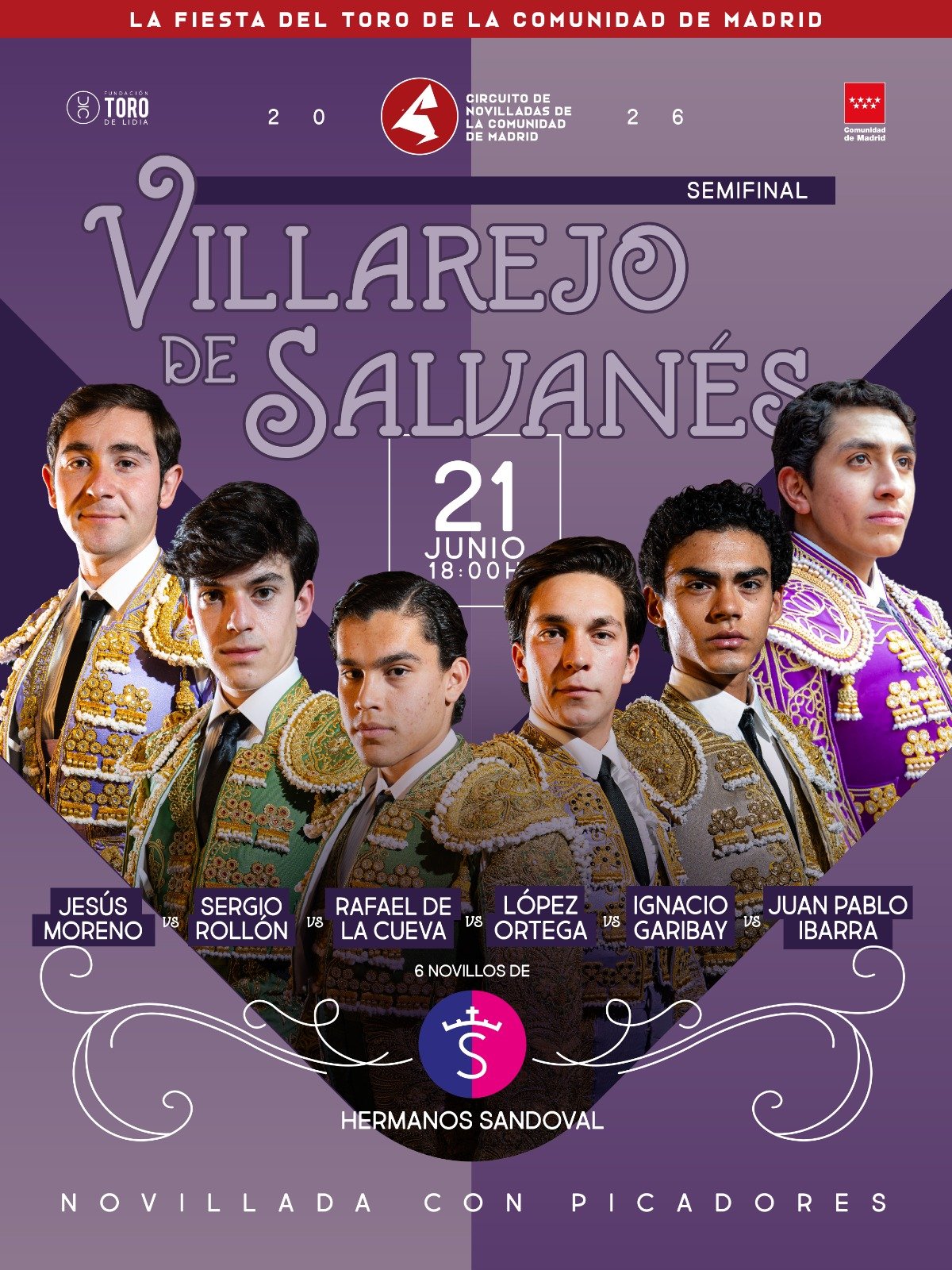 Villarejo de Salvanés cierra las semifinales este domingo con seis novilleros en el cartel