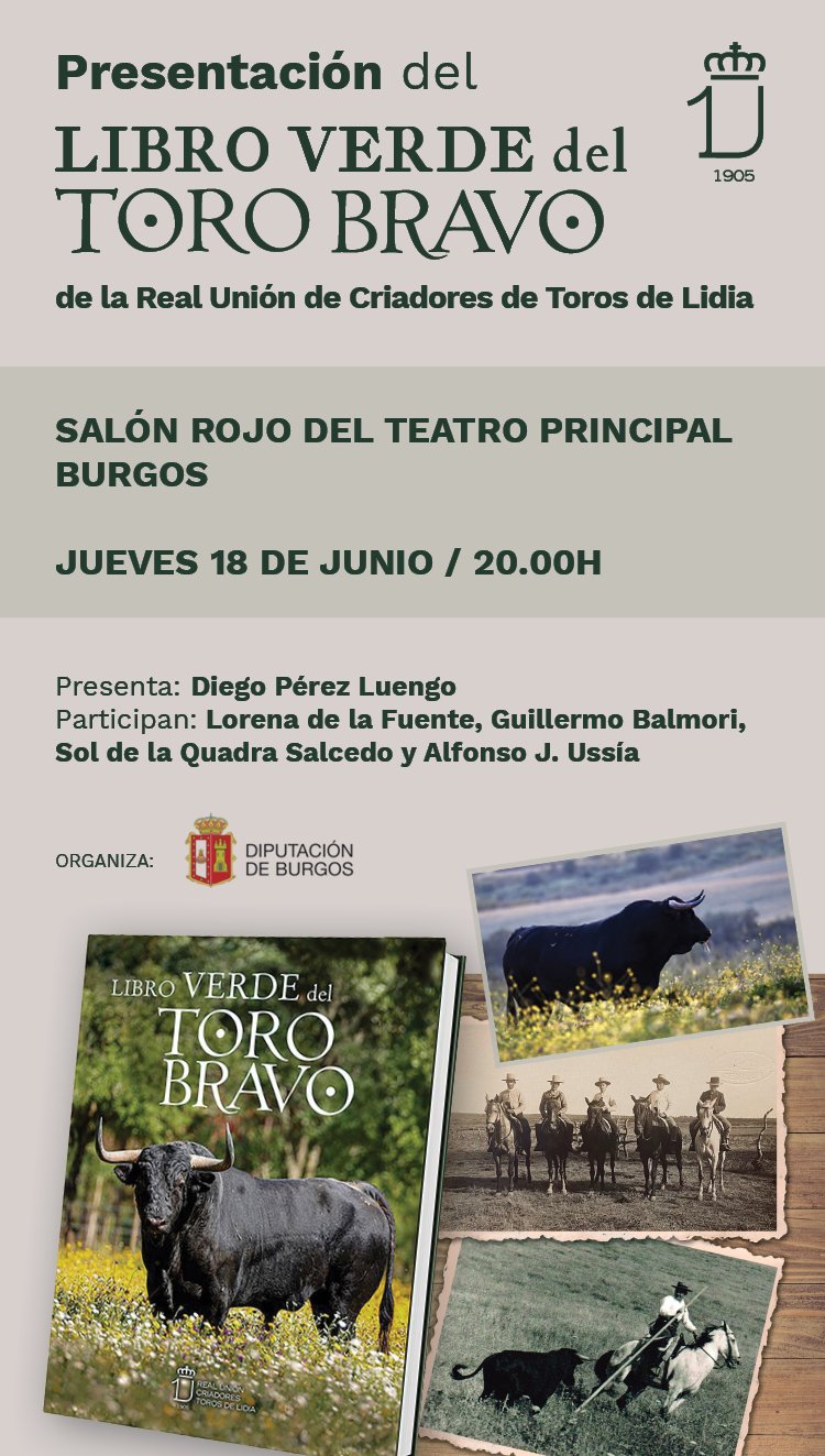 La RUCTL presenta en Burgos El Libro Verde del Toro Bravo