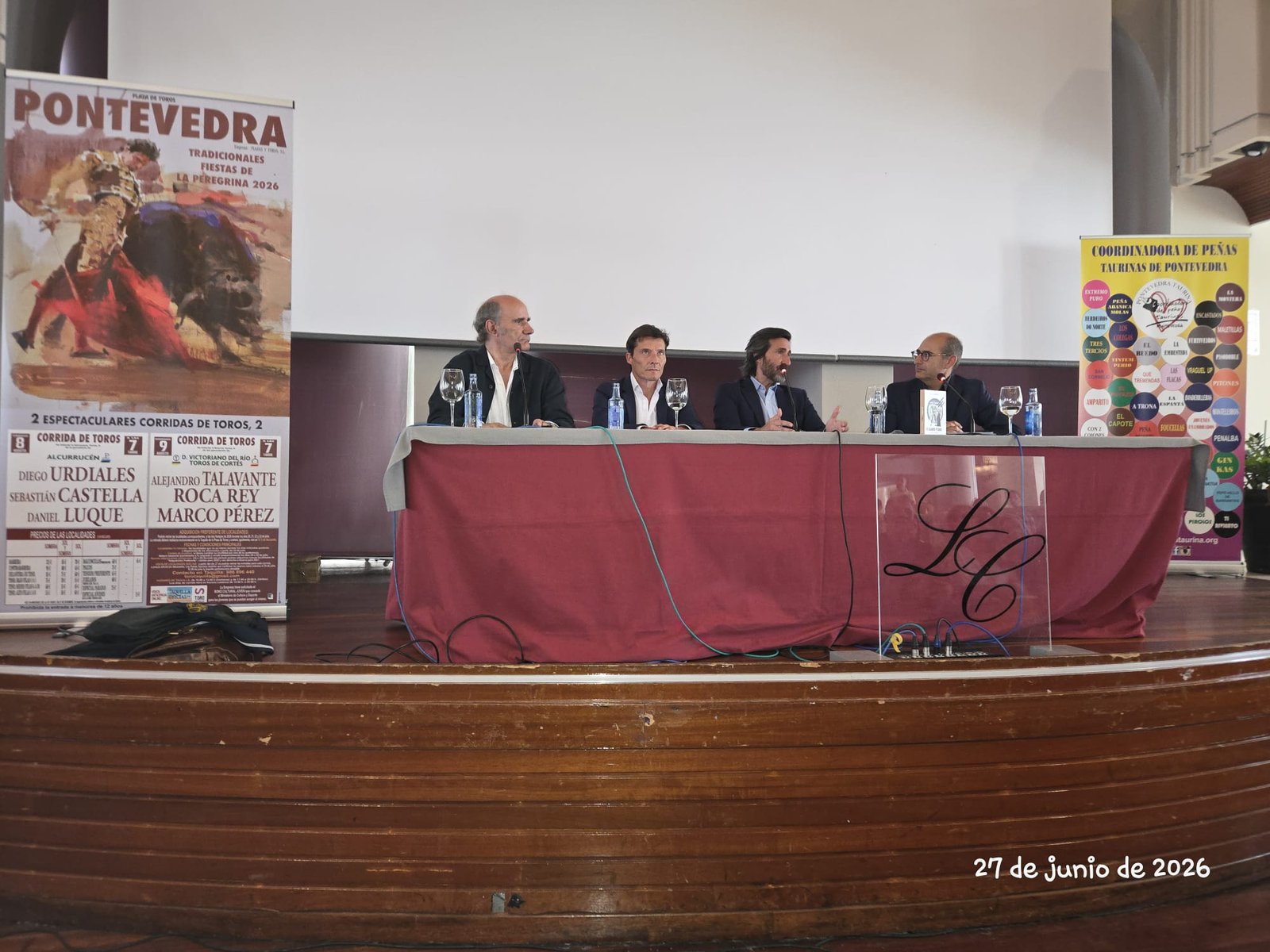 Pontevedra presenta la Feria de la Peregrina 2026 con dos carteles de máximo nivel