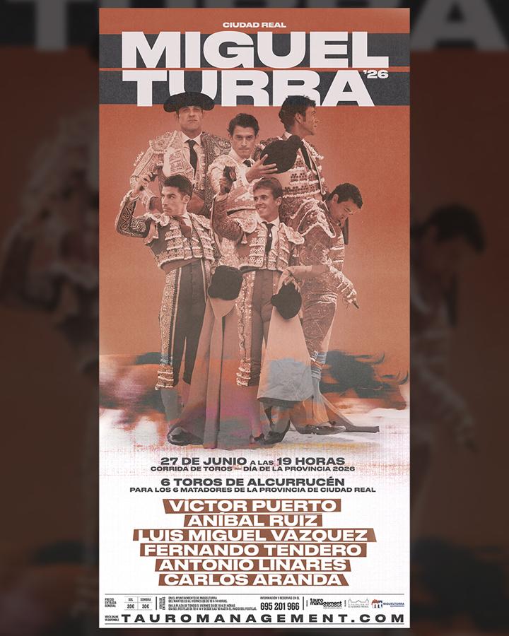 Los toros de Alcurrucén para este sábado en Miguelturra, uno a uno
