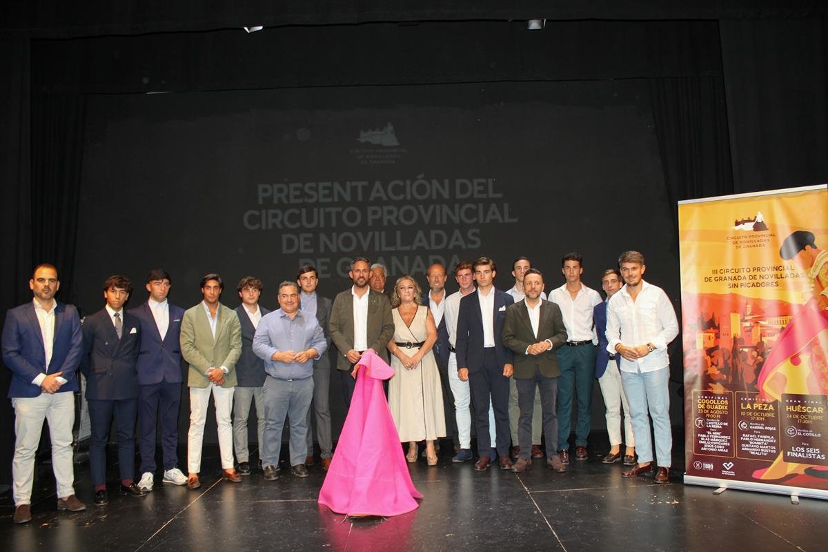 La Diputación de Granada y la Fundación Toro de Lidia presentan el Circuito Provincial de Granada de Novilladas sin Picadores