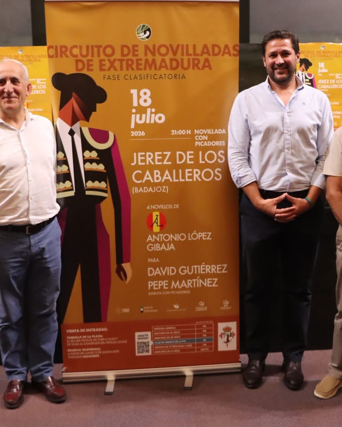 Jerez de los Caballeros da el pistoletazo de salida al IV Circuito de Novilladas de Extremadura