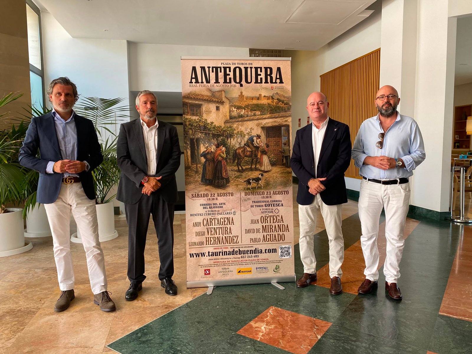 Presentación de los carteles de la Real Feria de Agosto de Antequera