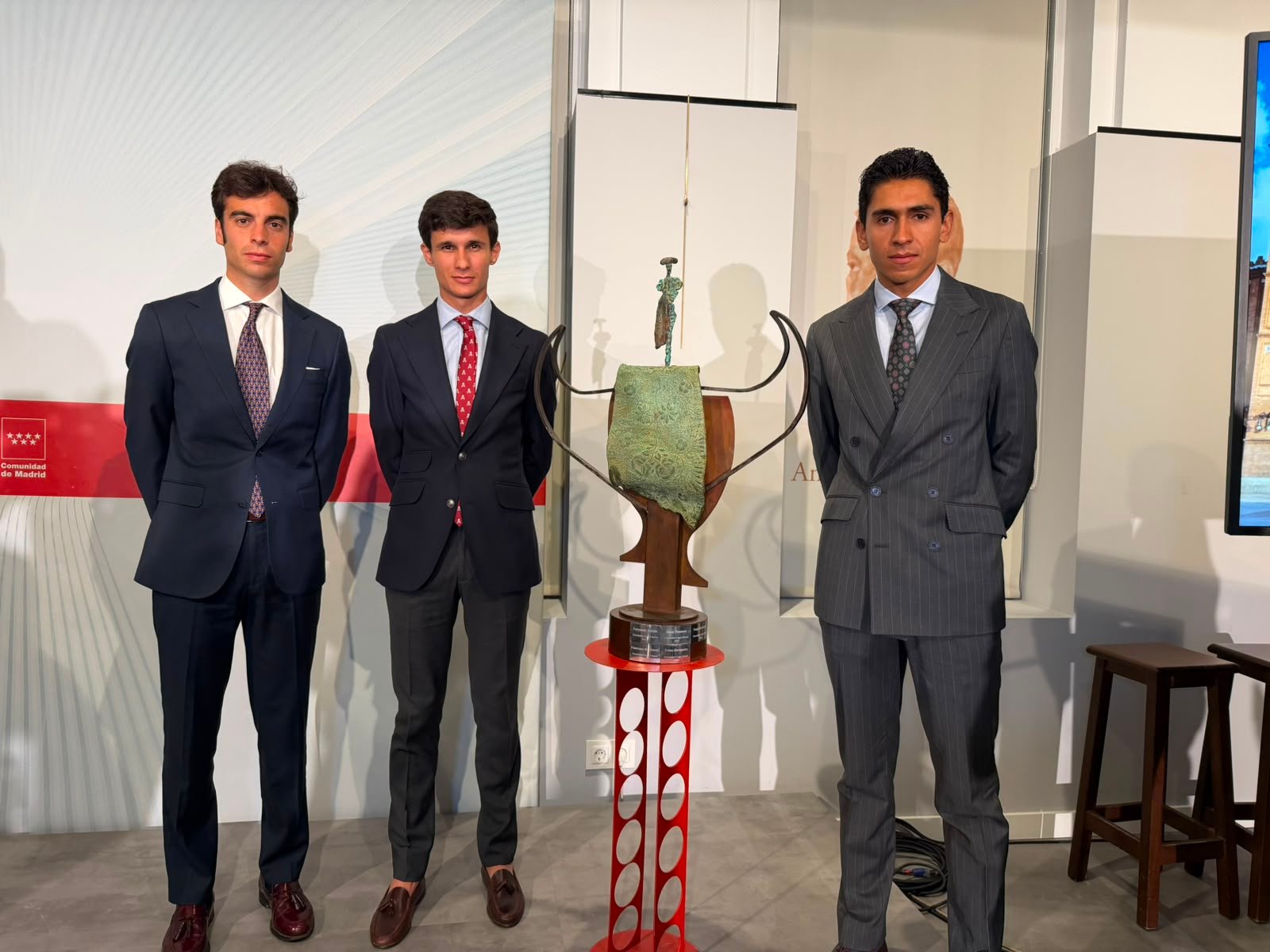 El consejero Carlos Novillo preside la presentación de la Gran Final de la Copa Chenel en Las Ventas