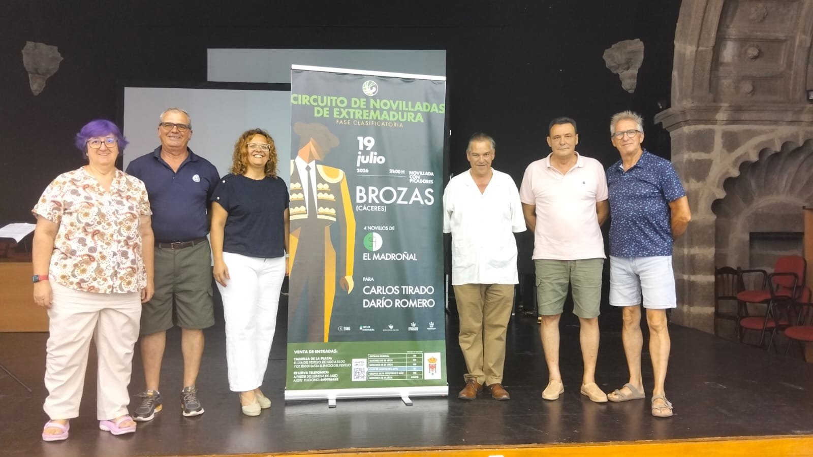 Brozas acogerá el segundo festejo del Circuito de Novilladas de Extremadura con Carlos Tirado y Darío Romero
