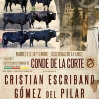 La legendaria ganadería de Conde de la Corte, protagonista de la corrida del 1 de septiembre en Illescas