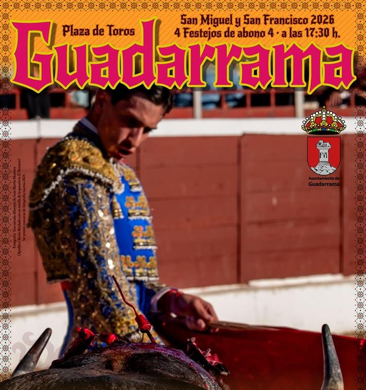 Presentada la Feria Taurina de Guadarrama 2026