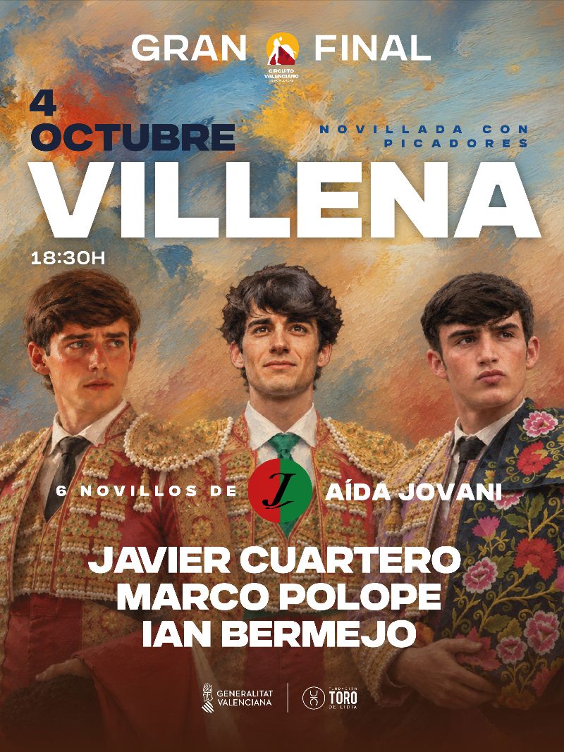Villena pone este domingo el broche final al Circuito Valenciano de Novilladas 2026