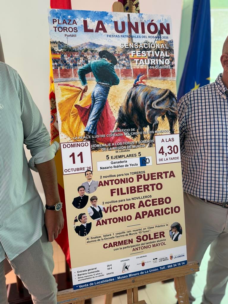La Unión presenta su Festival Taurino como homenaje a la tauromaquía murciana
