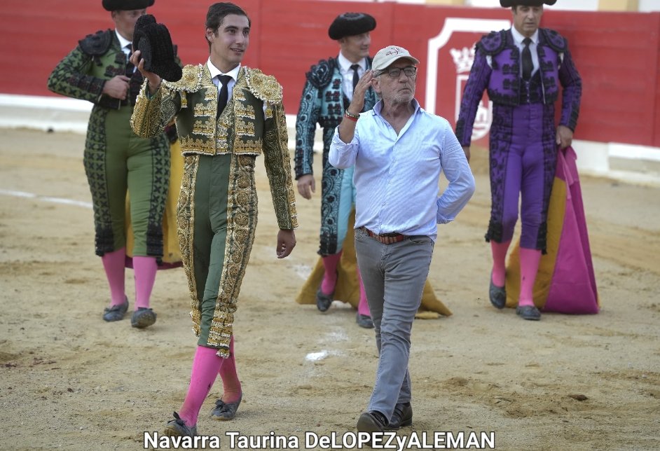 Oreja para Cristian González, Nacho Torrejón y Mario Vilau en Peralta