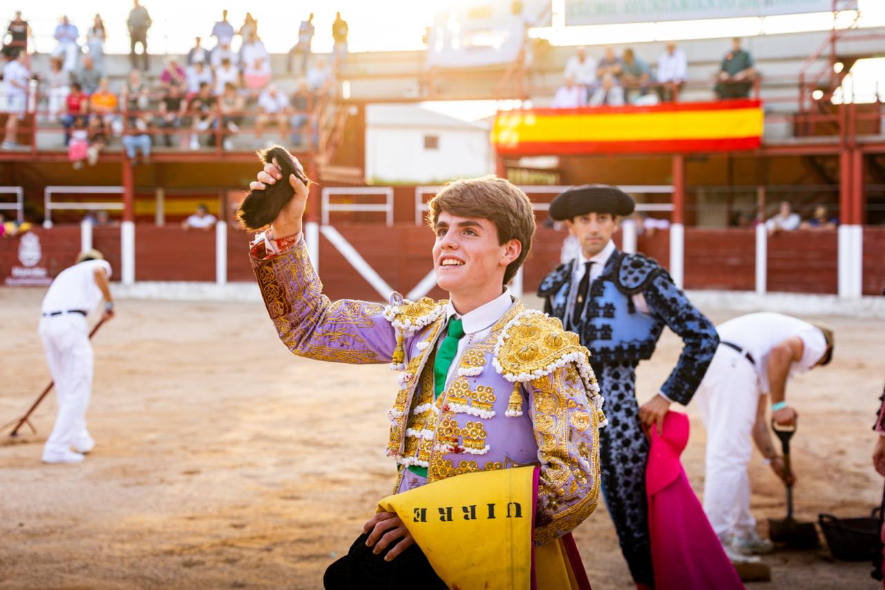 Luis Izaguirre triunfador del certamen «Guadalajara busca un torero»