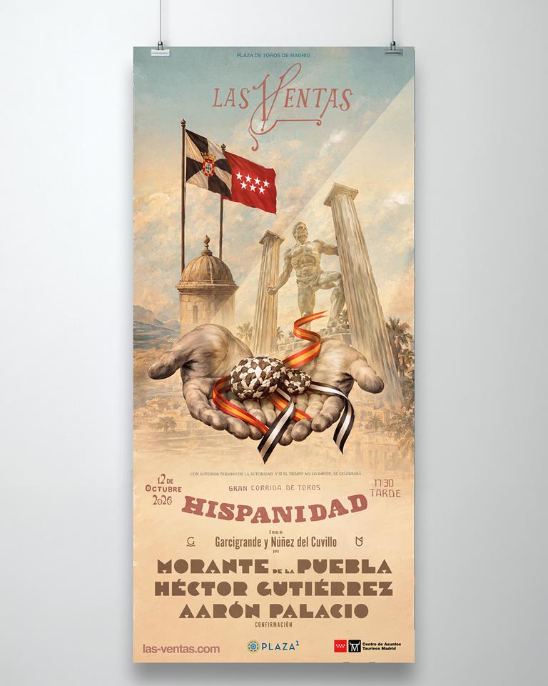 La Comunidad de Madrid y Plaza 1 rinden homenaje a Ceuta en el cartel de la tradicional corrida de la Hispanidad