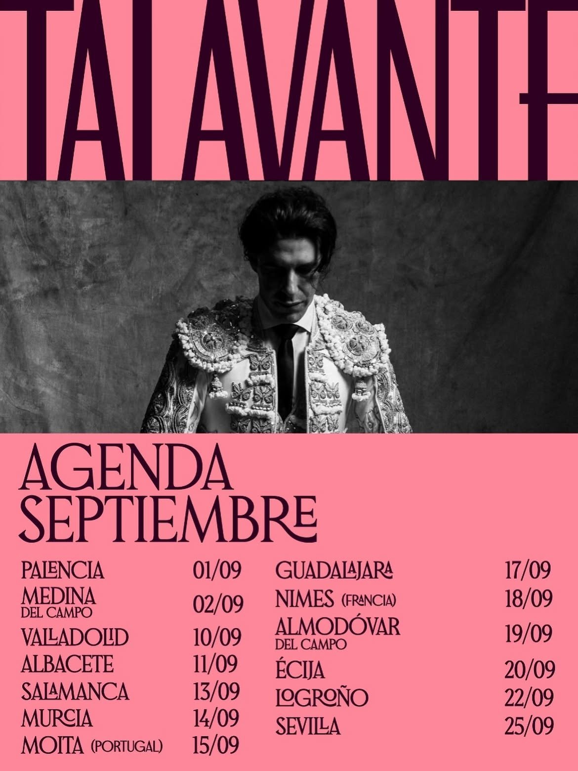 La intensa hoja de ruta del mes de Septiembre para Alejandro Talavante