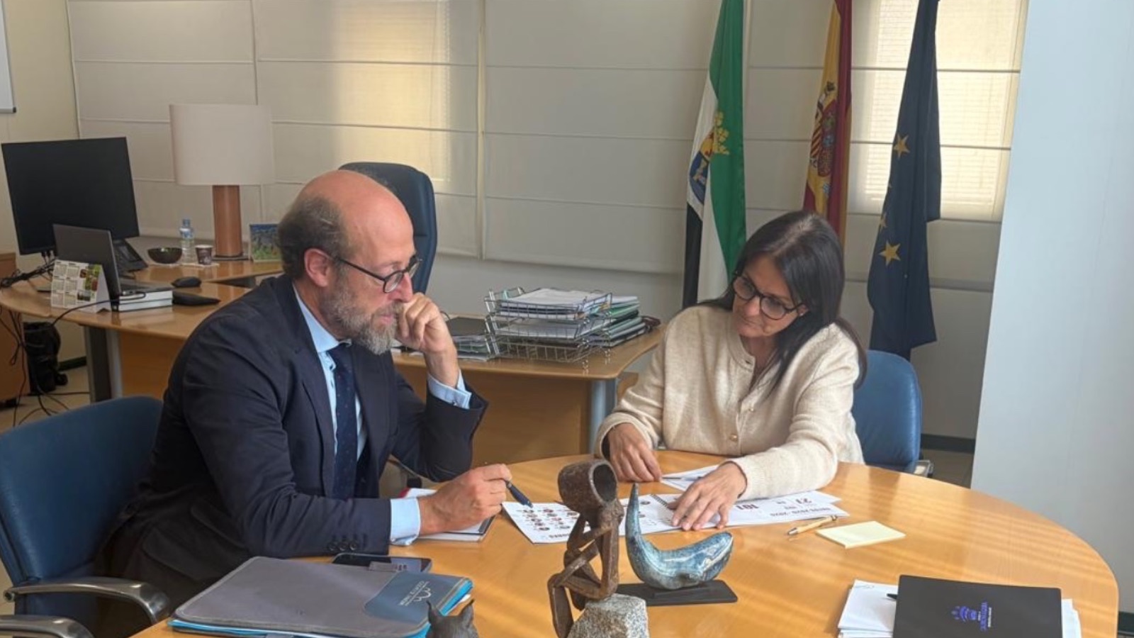 La Fundación Toro de Lidia y la Junta de Extremadura analizan los resultados del Circuito de Novilladas 2026