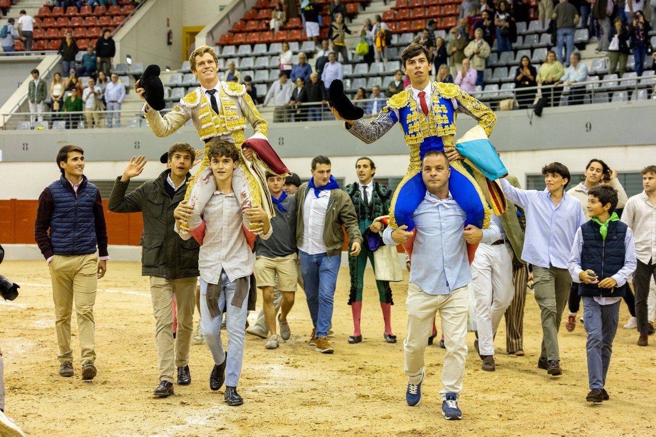Gran tarde de Borja Jiménez y Julio Méndez en Las Rozas