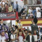 David de Miranda emborracha de torería a Zafra y sale a hombros tras indultar a Postinero Segunda de abono de la Feria Taurina de Zafra. Corrida de toros de Manuel Calejo Pires para Morante de la Puebla, Ginés Marín y David de Miranda.