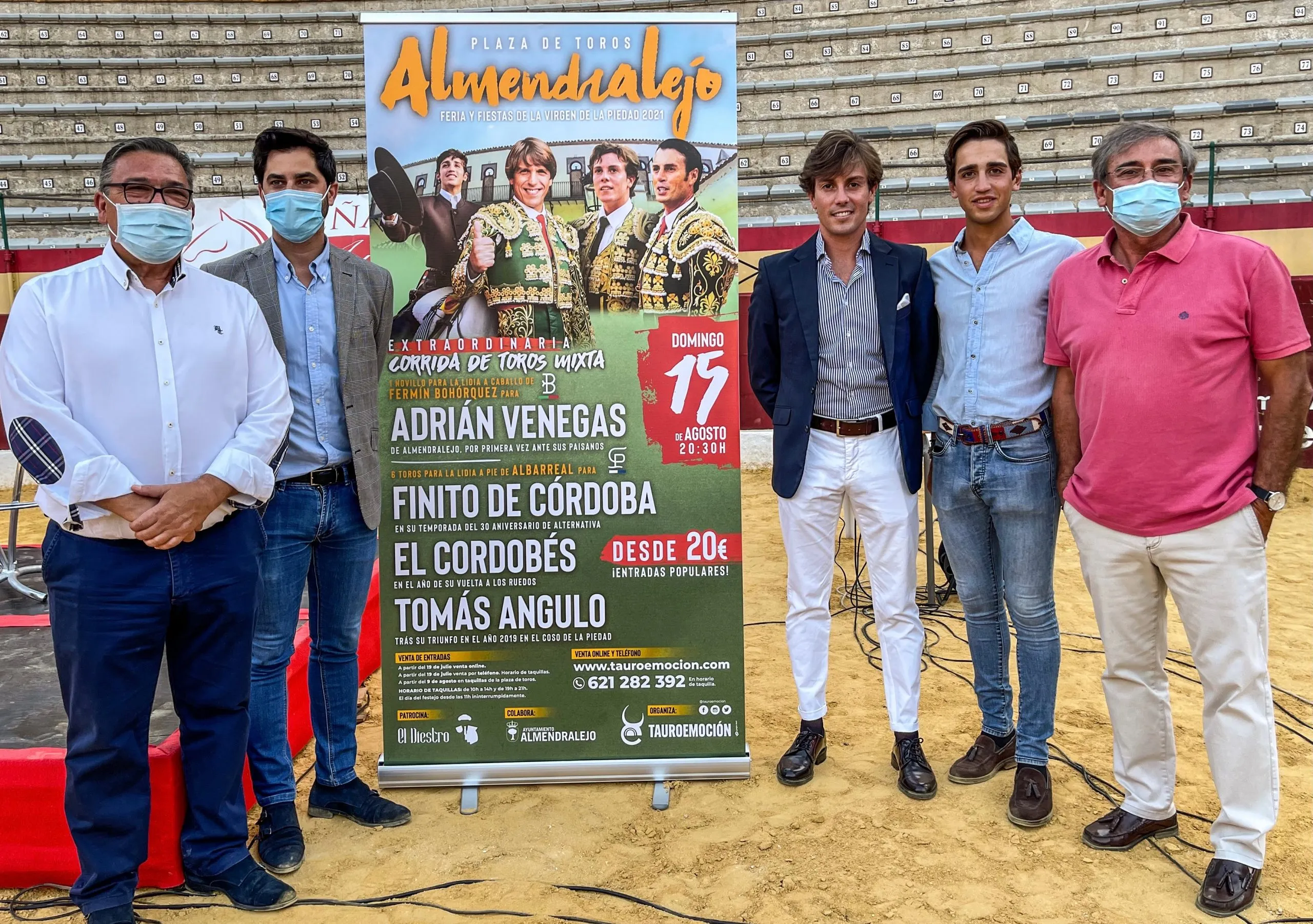 Festejo mixto en Almendralejo En honor a la Virgen de la Piedad